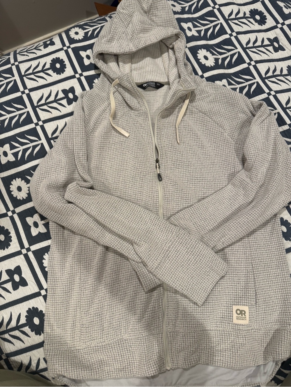 Outdoor Research WOMEN'S MEGA TRAIL MIX FLEECE FULL ZIP HOODIE